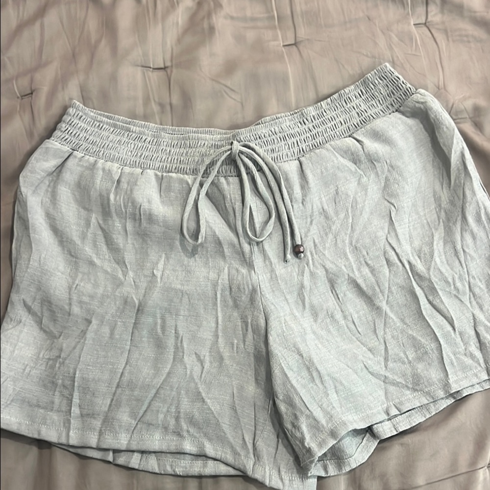 Women's Light Gray Shorts